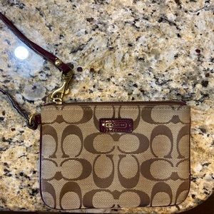Coach Wristlet